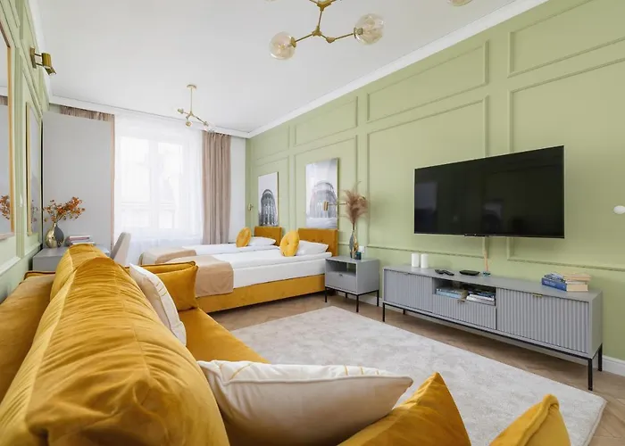 Starowislna Elegant Apartment With Air Conditioning Kazimierz Cracow By Renters Prestige
